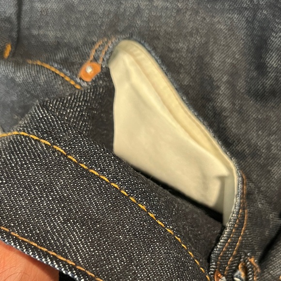 GAP Men's Dark Blue Selvedge Skinny Jeans 32x32 - Picture 11 of 13